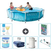 Frame Pool Rund - 305x76 cm - 7-teilig S120