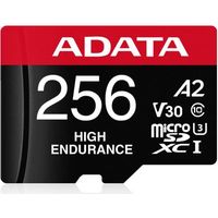 Scheda MicroSDXC Adata da 256 GB, classe UHS-I, modello AUSDX256GUI3V30SHA2-RA1