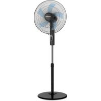 Orbegozo ventilador de pie SF 1140, 3 velocidades, cabezal oscilante multiorientable, altura reguklable hasta 128 cm, 40 cm diámetro, 45 W