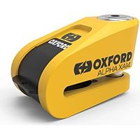 Antivol de disque de frein avec alarme Oxford Alpha XA14 noir et jaune 14 mm