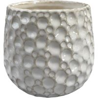 Maceta PARISETTE 12x10cm blanca