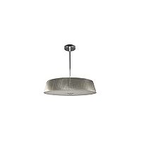astrid plafonnier de 4xe27 h.reg.xd.50cm beige/chrome