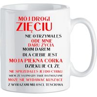 Une tasse offerte au gendre par sa belle-mère