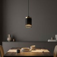 Lampada a sospensione lampada a sospensione lampada da tavolo lampada vintage da soggiorno nero oro 120 cm