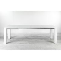 Mint Essentials Alexandra Extending White Dining Table 120cm-240cm