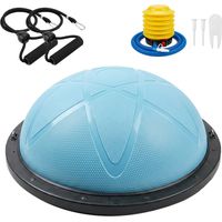 Centra Balance Trainer Ball with Resistance Bands Pump Anti Burst Fitness Home