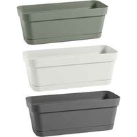 CASSETTA 'CINQUETERRE' CON SOTTOCASSETTA cm 29x12x10,5h - Colore Laguna