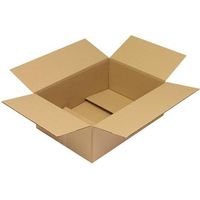 Faltkarton 1-wellig Maße 430x310x150mm A3 Qualität 1.30 C braun TRANSPAK
