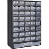 Armoire de rangement en plastique à 41 compartiments