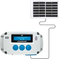Apriporta Crepuscolare Per Pollaio Modello PRO con Pannello Solare
