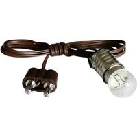 Ampoule à incandescence E10 3,5V – Culot E10 – Lumière chaude 2700K – 40W – Pour éclairage intérieur – Kahlert Licht