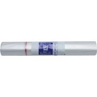 Sac poubelle transparent 100 litres – Lot de 25 sacs – 27 microns avec soudure étoile et lien de fermeture – Publi Embal
