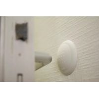 Türdrückerstopper selbstklebend Elior Elastomer weiß CIVIC INDUSTRIE - Ø60 x Ht.15 mm - 88902790
