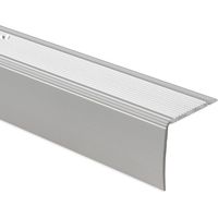 Karat – Seuil d'escalier auto-adhésif en aluminium – Forme L 35 x 30 mm – Longueur 100 cm – Protection contre les dommages