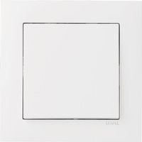 Interruptor unipolar blanco