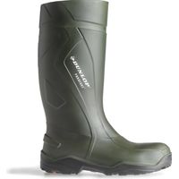 Botte verte avec embout en acier taille 37 DUNLOP C76293337