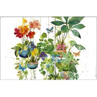 Set de table plantes et papillons 43 cm