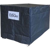2x Caja de palet cubierta de palet 125x85x87cm Grey PE Fabric Protective Cover Dust Cover Shipping Bag