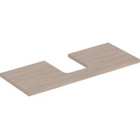 Geberit ONE Plaque de lavabo, découpe au centre, pour lavabo à