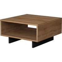 Couchtisch aus Holz "Hola" 60 x 60 x 32 cm - Anthrazit