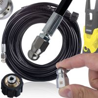 Manguera para limpieza de alcantarillado con rosca M22 35M