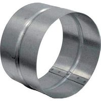Unelvent – Manchon femelle en acier galvanisé D 160 mm – Raccordement VMC – Conduit ventilation mécanique contrôlée – 863909