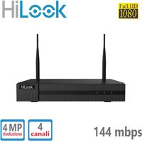 NVR IP WI-FI 4CH 144MBPS HILOOK