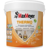 pittura murale termoisolante max meyer "thermo active a+" bianco 4 litri