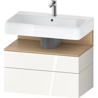 Duravit Collection One Meuble sous-lavabo, 1 tiroir et 1