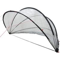 Dôme de piscine 336 x 322 x 160 cm PVC Transparent vidaXL