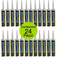 Multipack 24 pezzi cartucce elastik impermeabilizzante elastico milliliter 310 guaina