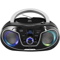 Trevi CMP 588 Dab estéreo portátil con Radio Dab/Dab+ y FM con RDS, Pantalla Dot Matrix de Alta Lectura, CD, MP3, USB, AUX-IN, Bluetooth, Toma de Auriculares