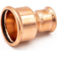 PrimaPress Copper Pressfit Coupler 54x35mm - Flameless Fit