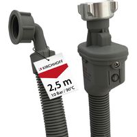WAS Sicherheits-Zulaufschlauch, 3/4"IG x 2,5 m x 3/4"IG, 10 Bar / 90°C