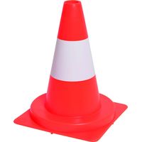 Cône De Signalisation Orange Visibilité Optimale Compacte - Vinmer