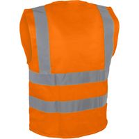 Gilet haute-visibilité 100% polyesterFermeture auto-agrippante 4 bandes - SINGER - GIL4BO L