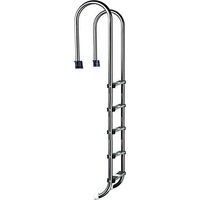 Eichenwald Poolleiter Modell 55 Tiefbeckenleiter enge Ausladung Leiterlänge 1489mm 5 Stufen