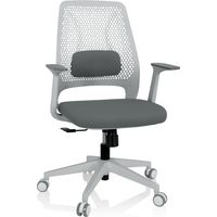 Chaise de bureau PARFERIO W Tissu gris hjh OFFICE