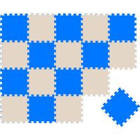 18 Tapis de Sol épais pour Bébé Enfant - 30x30 Dalles Puzzle Carré en Mousse EVA
