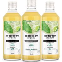 COCKTAIL MIXER SODASTREAM - MOJITO SANS ALCOOL - MENTHE FRAÎCHE - POUR MACHINE A EAU PÉTILLANTE ET SODA - 330 ML