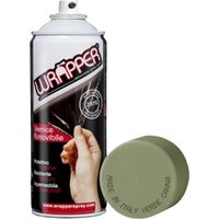 Wrapper Spray Vernice Pellicola Removibile 400ml – Vari Colori e Finiture Verde Canna