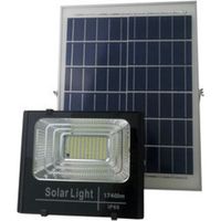 Projecteur LED alimenté par batterie 60w avec panneau solaire Ip65 avec capteur Pir 81.765/60/s/sun 81.765/60/sol