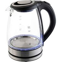 SILVER STYLE - 002031 - BOUILLOIRE SANS FIL 1.7L 2000W VERRE/NOIR