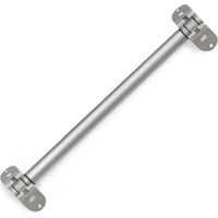 Bisagra Movi Corner tubular 70 cm para mueble rincón cocina Bisagra rinconera doble puerta acero Cromo Mate