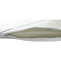 Topper Piazza e Mezza in Memory Foam 5 cm Sfoderabile - Misura: 140x195 Fuori misura