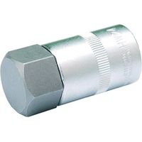 Clé à douille bgs 5184-H24 hexagonal 12.5 mm longueur 55 mm