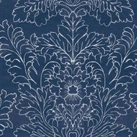 Laura Ashley Silchester Vliestapete Midnight Seaspray Blue 10mx52cm