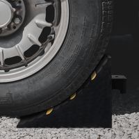 Cales de roue 2 pcs 29x16x19 cm Caoutchouc vidaXL336332
