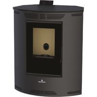 Poêle à pellet Princesa Noir 11,7kW - Sans