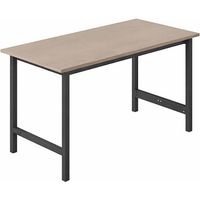 Banco da lavoro per officina - Dimensioni 2000x750x824mm - Grigio chiaro RAL7035 - Carico mass. 500kg - W010030003-GC
